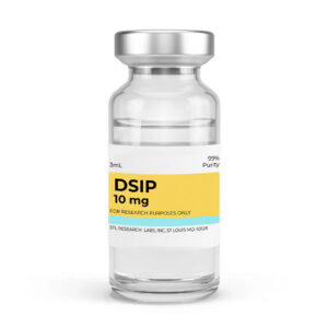 DSIP 10 mg research peptide vial from STL Research Labs