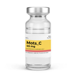 MOTS-c 45 mg research peptide vial from STL Research Labs