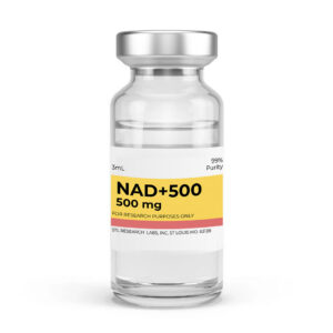 NAD+ 500 mg research vial from STL Research Labs