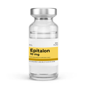 Epitalon 10 mg research peptide vial from STL Research Labs